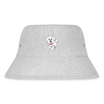 Happy Bichon Frise cabré Art - Bob recyclé Stanley/Stella - gris chiné - Devant