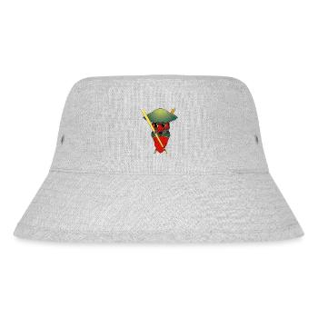 HECHT - Stanley/Stella recycelter Bucket Hat - Grau meliert - Vorne