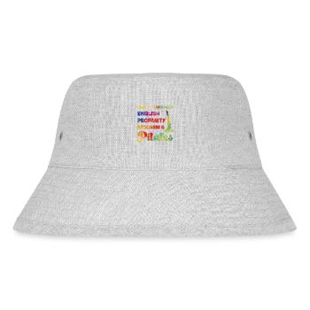 Pilates Instructor Teacher - Stanley/Stella Recycled Bucket Hat - heather grey - Front