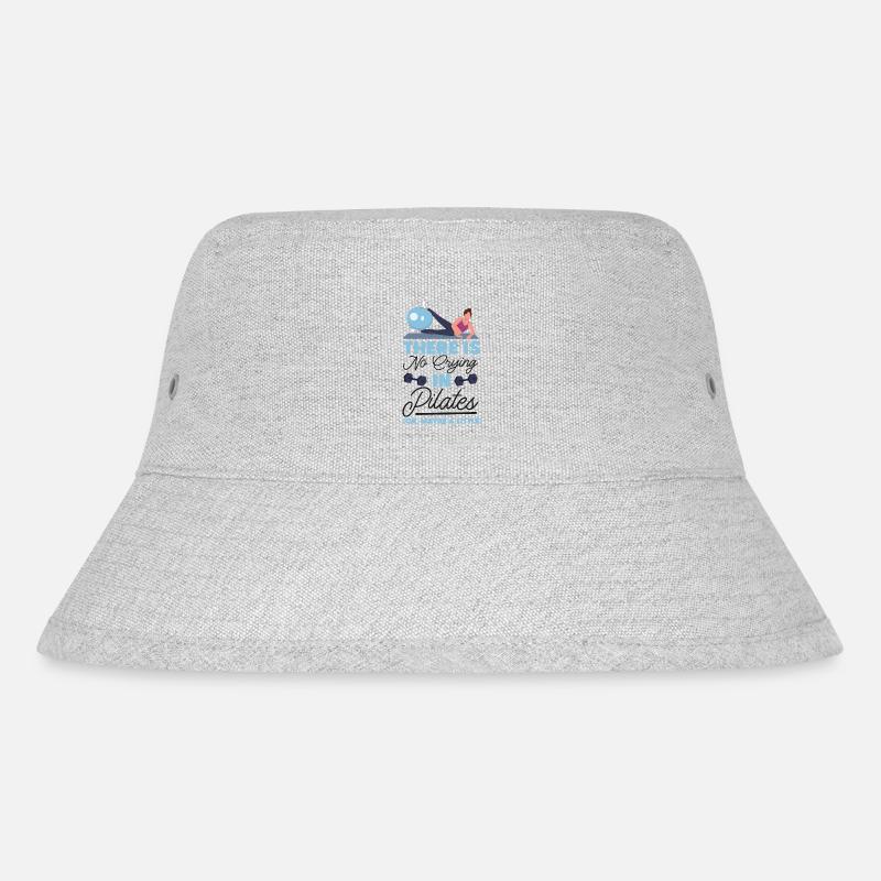 Pilates Instructor Teacher There - Stanley/Stella Recycled Bucket Hat - heather grey
