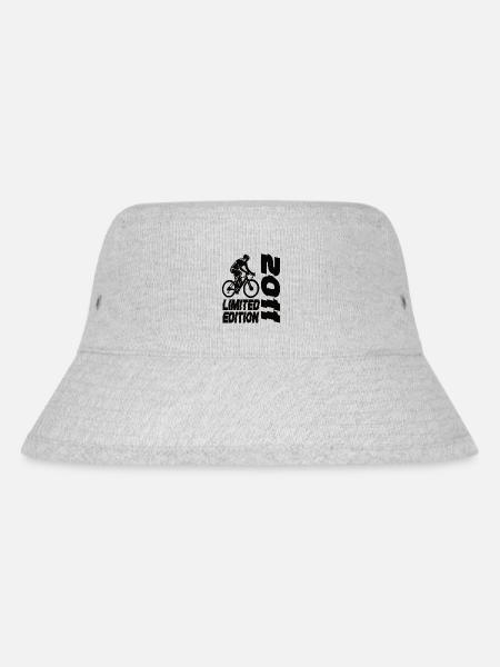 Limited Edition 2011 Limited Edition Fahrrad - Stanley/Stella recycelter Bucket Hat - Grau meliert