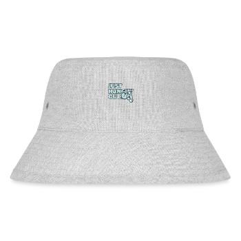 Just Hanging Out Koalabear Eucalyptus Lover Koala - Stanley/Stella Recycled Bucket Hat - heather grey - Front