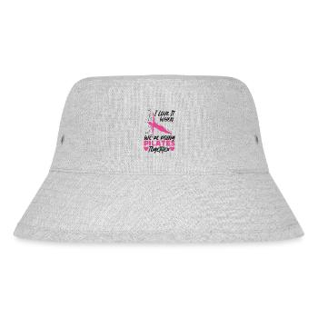 Pilates Instructor Teacher Friends - Stanley/Stella Recycled Bucket Hat - heather grey - Front