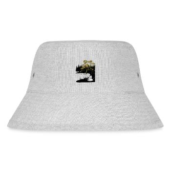 Dino dragon mythical animal mythical creature child children baby - Stanley/Stella Recycled Bucket Hat - heather grey - Front