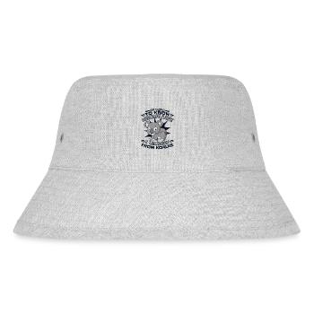 All I Need To Know About Life Koalabear - Stanley/Stella Recycled Bucket Hat - heather grey - Front