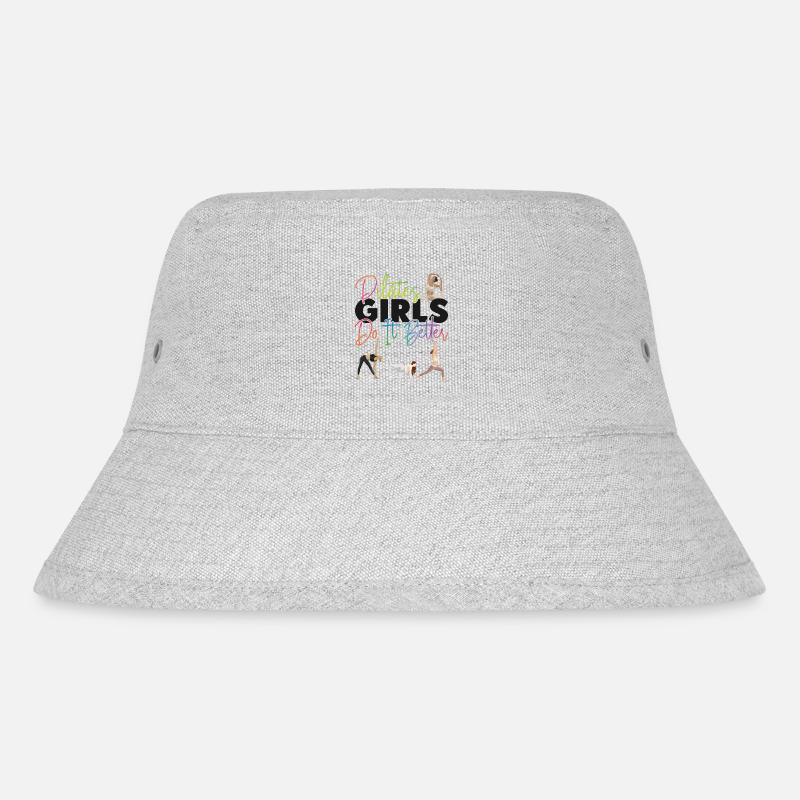 Pilates Instructor Teacher Pilates - Stanley/Stella recycelter Bucket Hat - Grau meliert