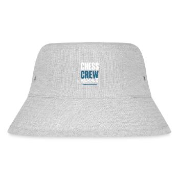 Chess Crew - Stanley/Stella recycelter Bucket Hat - Grau meliert - Vorne