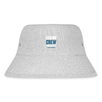 Sailing Crew - Stanley/Stella recycelter Bucket Hat - Grau meliert - Vorne