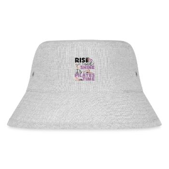 Pilates Instructor Teacher Rise - Stanley/Stella recycelter Bucket Hat - Grau meliert - Vorne