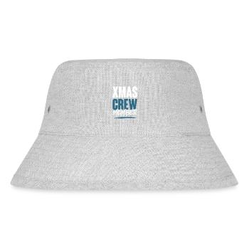 Xmas Crew - Stanley/Stella recycelter Bucket Hat - Grau meliert - Vorne