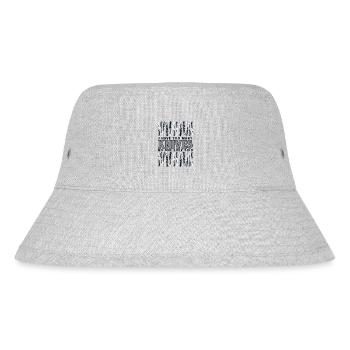 Habe zu viele Messer, niemand hat jemals Lover-Messer gesagt - Stanley/Stella recycelter Bucket Hat - Grau meliert - Vorne