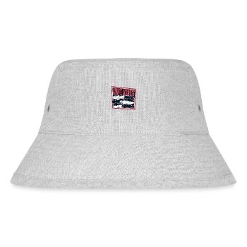 Knife Addict Butcher Knife Collectible Knife - Stanley/Stella Recycled Bucket Hat - heather grey - Front