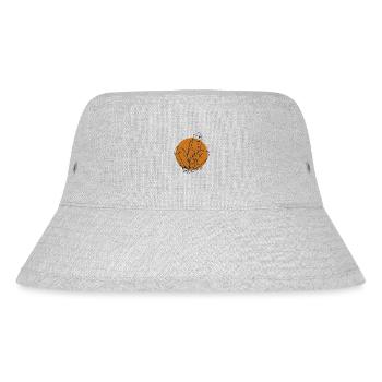 Lineart Geologe Steinsammler Mineral - Stanley/Stella recycelter Bucket Hat - Grau meliert - Vorne