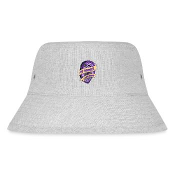 De Quartz j’aime les géodes géologue minéral - Bob recyclé Stanley/Stella - gris chiné - Devant