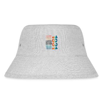 Limited Edition Since 1931 Birthday Vintage 1931 - Stanley/Stella Recycled Bucket Hat - heather grey - Front