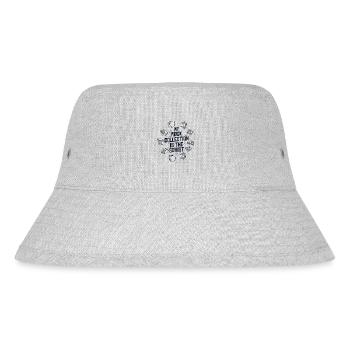 My Rock Collection Is The Schist Geologist - Stanley/Stella Recycled Bucket Hat - heather grey - Front