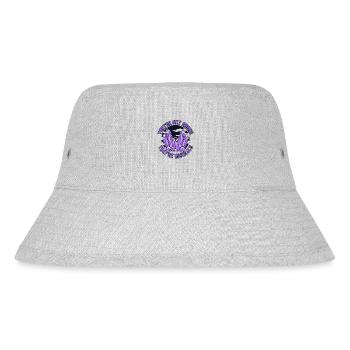 Keine Steine, sie sind Mineralien Geologe Mineral - Stanley/Stella recycelter Bucket Hat - Grau meliert - Vorne