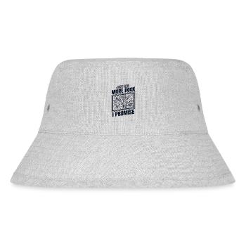 Nur noch ein Stein, den ich verspreche, Geologe, Mineral - Stanley/Stella recycelter Bucket Hat - Grau meliert - Vorne