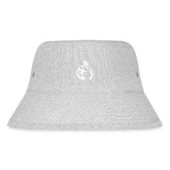 Bodybuilder Fitness Muscles Gym Bodybuilding - Stanley/Stella Recycled Bucket Hat - heather grey - Front