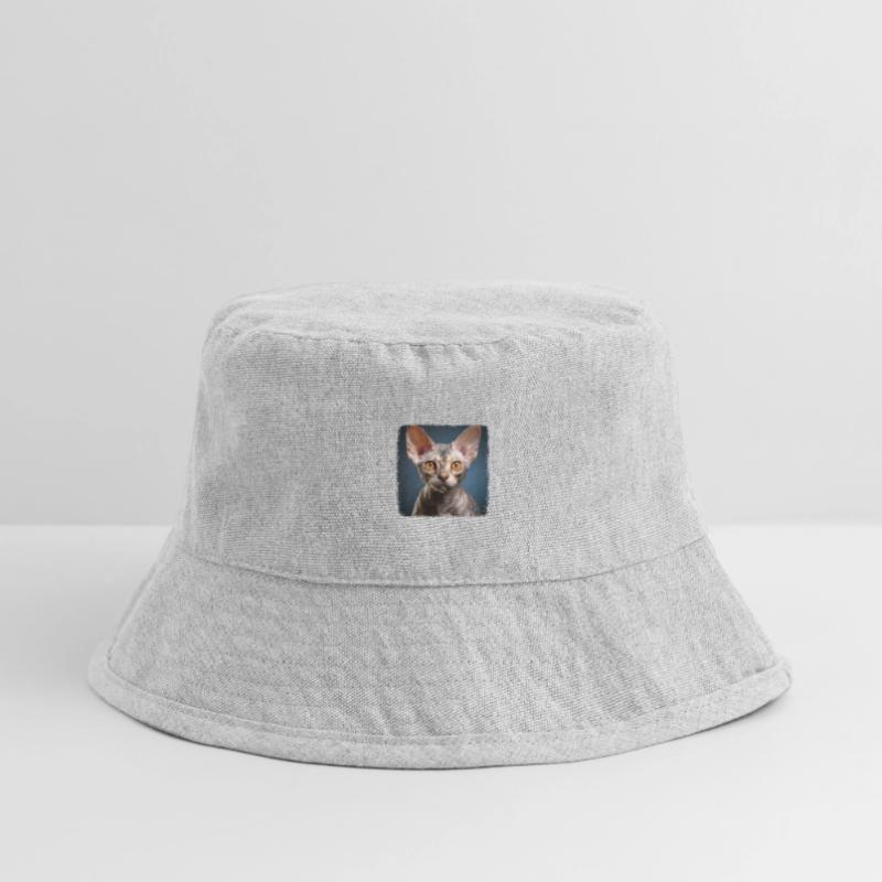 Devon Rex Kätzchen Devon Rex Katze Stanley/Stella recycelter Bucket Hat
