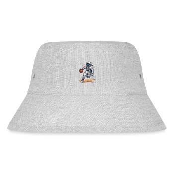 Astronaut basketball player - Stanley/Stella Recycled Bucket Hat - heather grey - Front