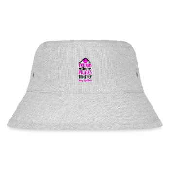 Pilates Instructor Teacher Friends - Stanley/Stella recycelter Bucket Hat - Grau meliert - Vorne