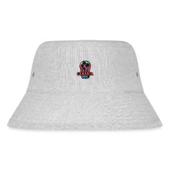 Gran Canaria 2024 Team Palm Trees Multicolored - Stanley/Stella Recycled Bucket Hat - heather grey - Front