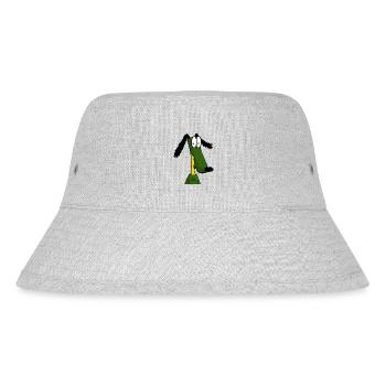 Der lustigste Cartoon-Hund aller Zeiten - Stanley/Stella recycelter Bucket Hat - Grau meliert - Vorne