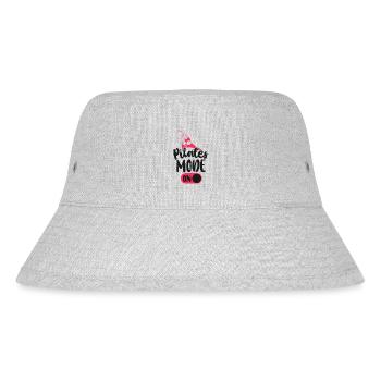 Pilates Instructor Teacher Pilates - Stanley/Stella recycelter Bucket Hat - Grau meliert - Vorne