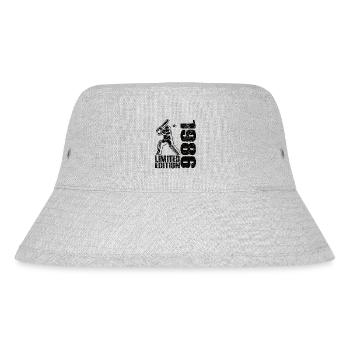 Limited Edition 1986 Limited Edition Cricket - Stanley/Stella recycelter Bucket Hat - Grau meliert - Vorne