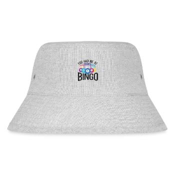 Bingo Player Girl You Had Me At - Stanley/Stella recycelter Bucket Hat - Grau meliert - Vorne