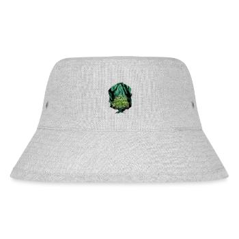 Wald Natur Botanik Flora - Stanley/Stella recycelter Bucket Hat - Grau meliert - Vorne