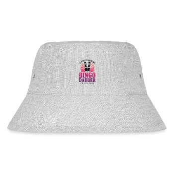 Bingo Player If I Can't Bring My - Stanley/Stella recycelter Bucket Hat - Grau meliert - Vorne
