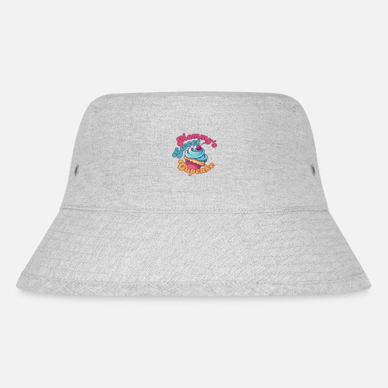 Mommy's Sweet Cupcake - Stanley/Stella Recycled Bucket Hat - heather grey