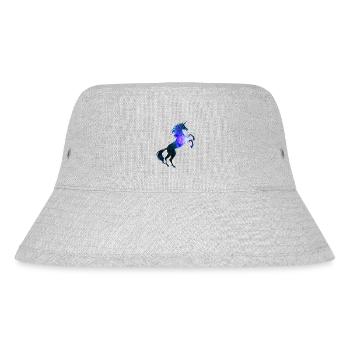 Unicorn Galaxy Symbol T-Shirt Universe Magical - Stanley/Stella Recycled Bucket Hat - heather grey - Front