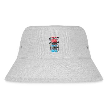 Bingo Player Rule #1 The Bingo - Stanley/Stella recycelter Bucket Hat - Grau meliert - Vorne