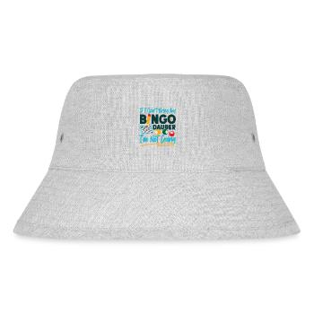 Bingo Player If I Can't Bring My - Stanley/Stella recycelter Bucket Hat - Grau meliert - Vorne