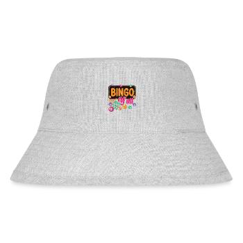Bingo Player Girl Bingo Y'All - Stanley/Stella recycelter Bucket Hat - Grau meliert - Vorne