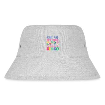Bingo Player Out Of My Way I'm - Stanley/Stella recycelter Bucket Hat - Grau meliert - Vorne