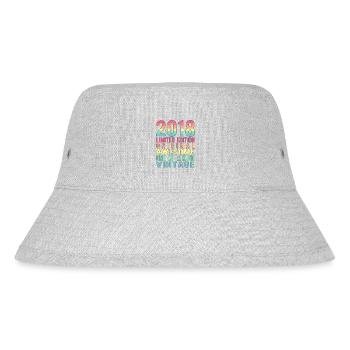 Limited Edition Since 2018 Birthday Vintage 2018 - Stanley/Stella Recycled Bucket Hat - heather grey - Front
