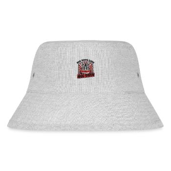 Les grands garçons aiment les gros jouets Trucker Truckie Legends - Bob recyclé Stanley/Stella - gris chiné - Devant