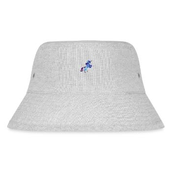 Sparkle Space Galaxy Magical Rainbow Unicorn Cool - Stanley/Stella Recycled Bucket Hat - heather grey - Front