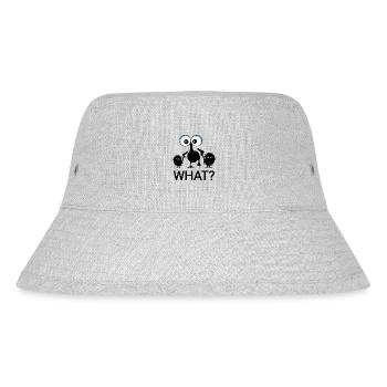 Gans - Stanley/Stella recycelter Bucket Hat - Grau meliert - Vorne