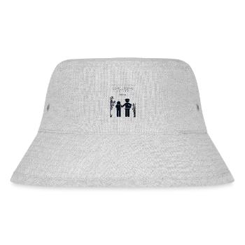 Correctional Officer Chinese Hanzi Corrections - Stanley/Stella Recycled Bucket Hat - heather grey - Front