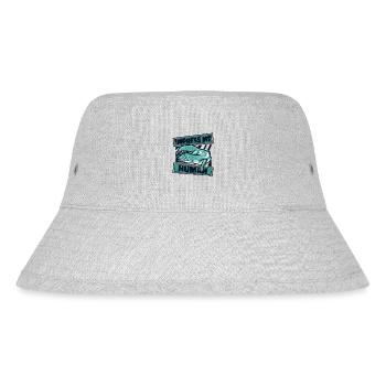 Impress Me Menschliche Schopfechse Gekkota Leopard - Stanley/Stella recycelter Bucket Hat - Grau meliert - Vorne