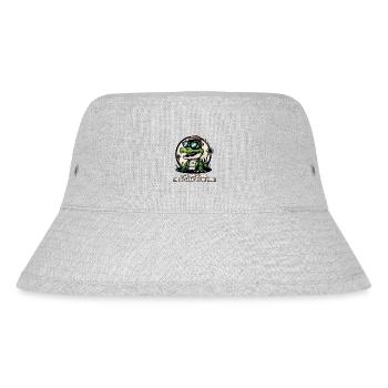 Happy to be here: Cool Alligator - Stanley/Stella Recycled Bucket Hat - heather grey - Front