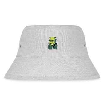 Goblin-Oger: Ich bin nur eine unbeholfene Existenz - Stanley/Stella recycelter Bucket Hat - Grau meliert - Vorne