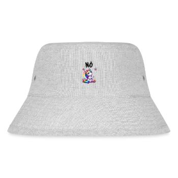La licorne dit non aux créatures mythiques des garçons et des filles - Bob recyclé Stanley/Stella - gris chiné - Devant