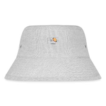 Michelangelo Kreation von Adam Capoeira Ginga - Stanley/Stella recycelter Bucket Hat - Grau meliert - Vorne