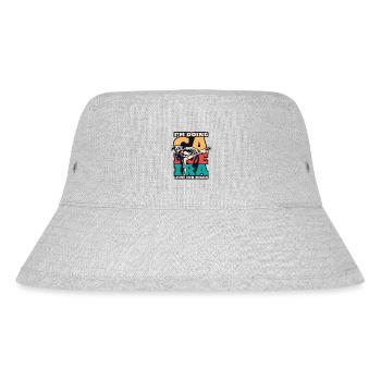 Capoeira für Kicks Capoeirista Ginga Tanz - Stanley/Stella recycelter Bucket Hat - Grau meliert - Vorne